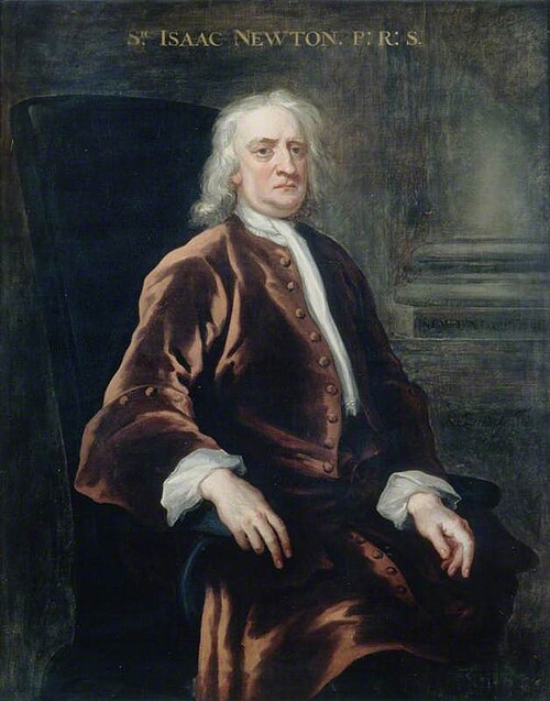 Isaac Newton (1642–1727), 1725, John Vanderbank