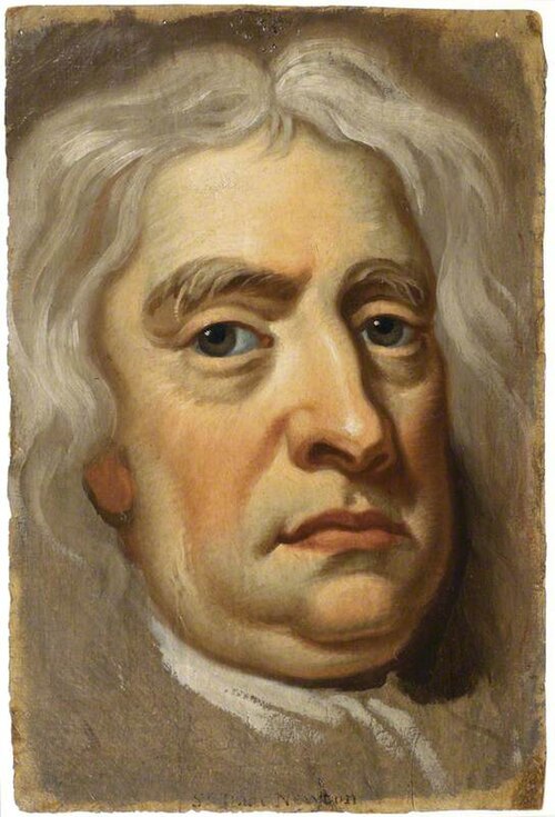 Isaac Newton (1642–1727), 1725, John Vanderbank