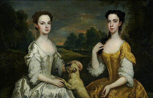 Anne and Mary Tonson, 1734, John Vanderbank
