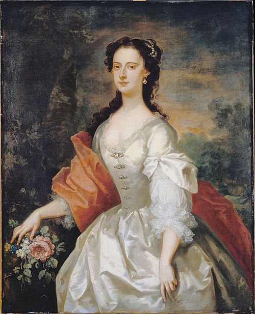 Portrait of a Woman in White, 1738, John Vanderbank