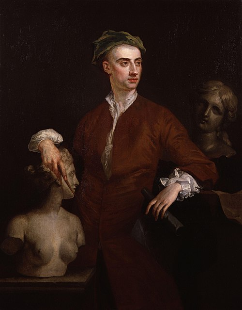 Portrait of John Michael Rysbrack, 1728, John Vanderbank