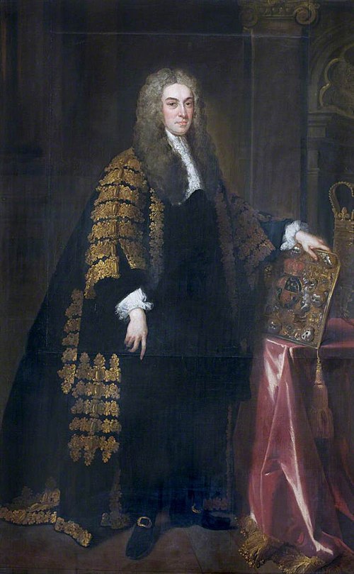 Charles Talbot (1685-1737), 1st Baron Talbot of Hensol, as Lord High Chancellor, 1735, John Vanderbank