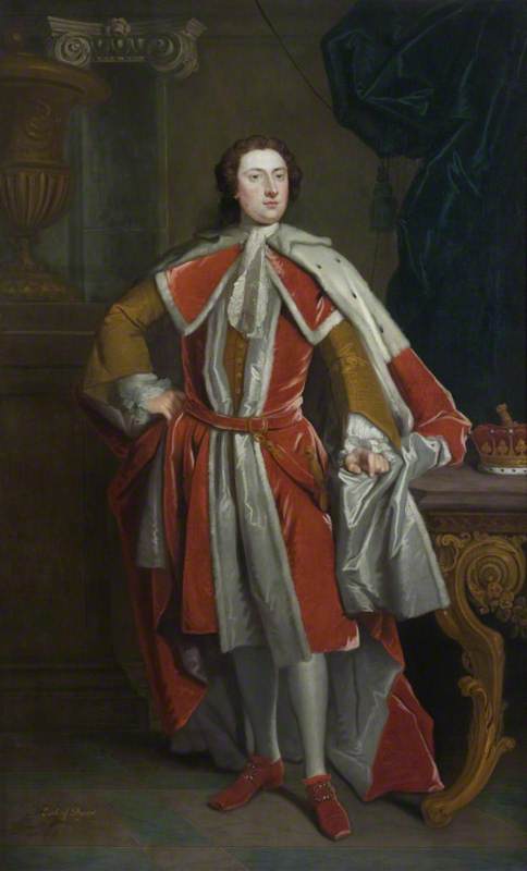 Lionel Tollemache, 4th Earl of Dysart (1708- 1770), 1730, John Vanderbank