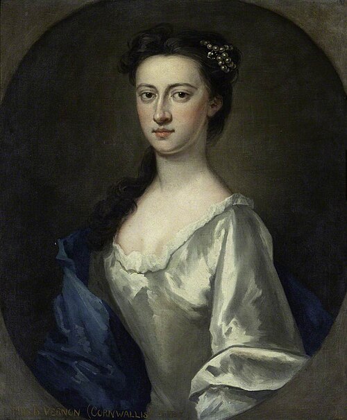 Jane Cornwallis, Mrs Bowater Vernon (1703-1760), 1734, John Vanderbank