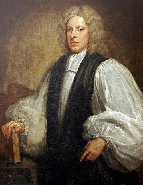Edward Tenison (1673-1735), Bishop of Ossory (after Kneller), 1722, John Vanderbank