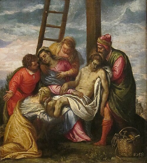 The Deposition of Christ, 1577, Benedetto Caliari