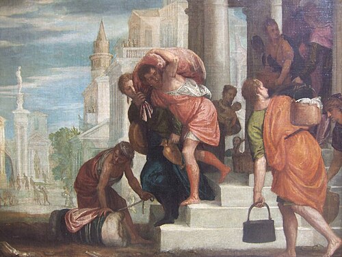 Les Israëlites sortant d'Égypte, , Benedetto Caliari