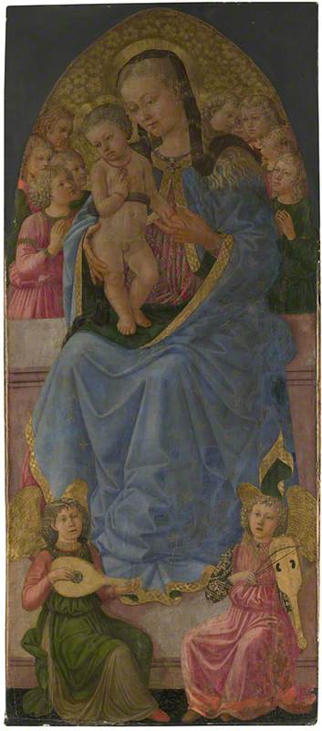 The Virgin and Child, 1470, Zanobi Machiavelli