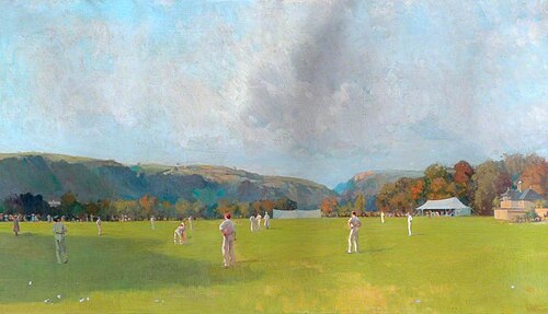 Cricket Match, Centre Vale, , Alfred Walter Bayes