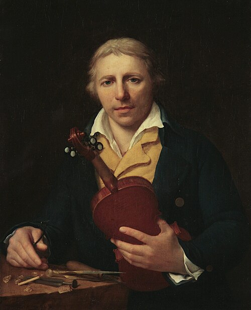 Portrait de Nicolas Lupot, 1805, Henriette Lorimier