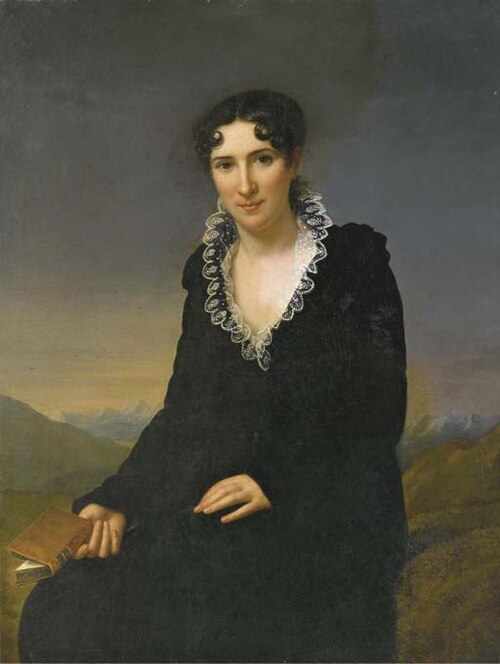 Portrait of madame Desmarets, 1807, Henriette Lorimier