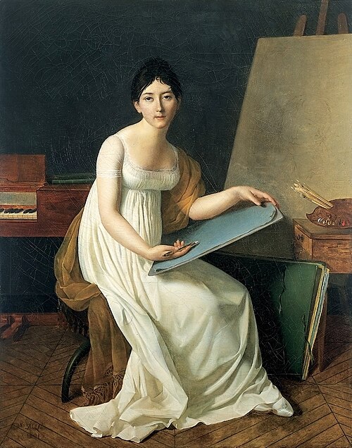 Self-portrait, 1801, Henriette Lorimier