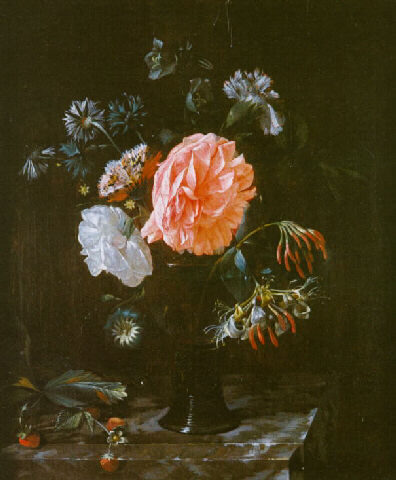 Still Life with flowers, 1650, Adriaen van der Spelt