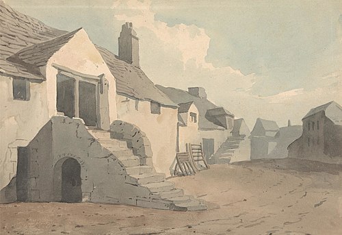 A Village Street, , John Varley