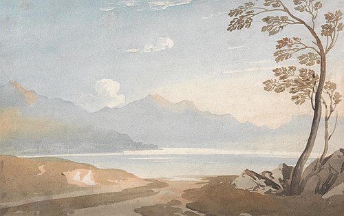 A Welsh Landscape a Lay-in', , John Varley