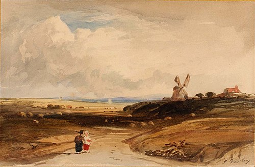 Small Landscape (Dutch), 1810, John Varley