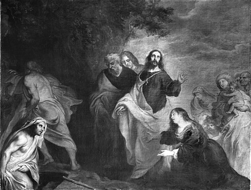 The raising of Lazarus, , Vincent Malo (I)