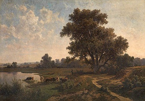 Heather near Oosterbeek, 1885, Euphrosine Beernaert