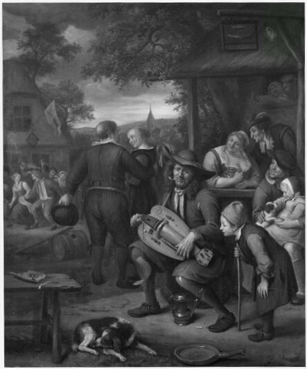 Dancing Party in a peasant inn, 1651, Jan Steen