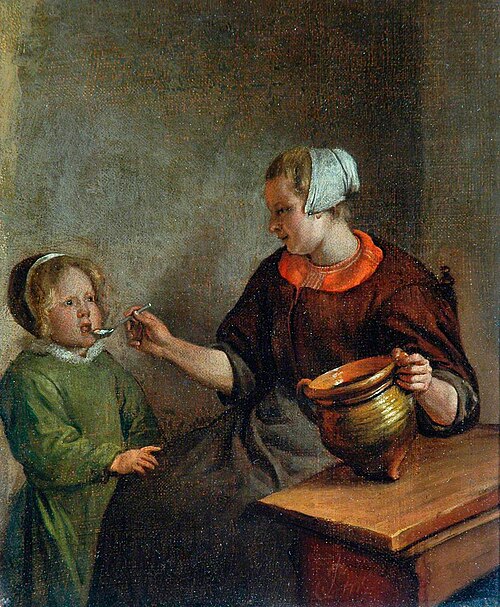 Mother and Child, 1652, Jan Steen