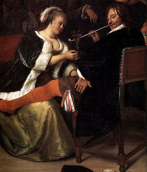 The Dissolute Household, , Jan Steen