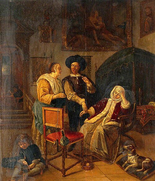A Physician Taking the Pulse, , Jan Steen