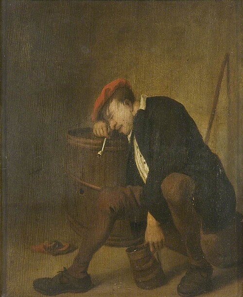 Man Sleeping, , Jan Steen