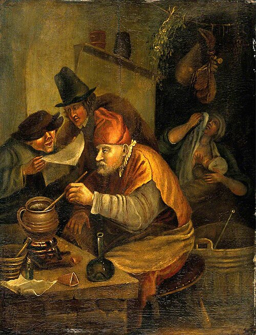 An Alchemist, , Jan Steen