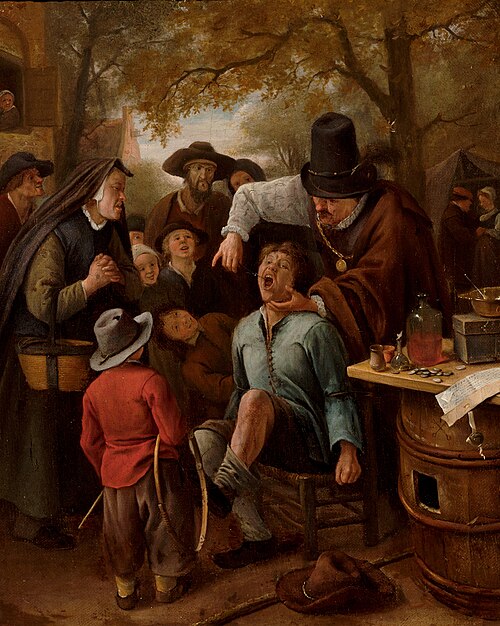 The Tooth-Puller, 1651, Jan Steen