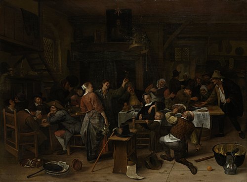 Jour du Prince, 1669, Jan Steen