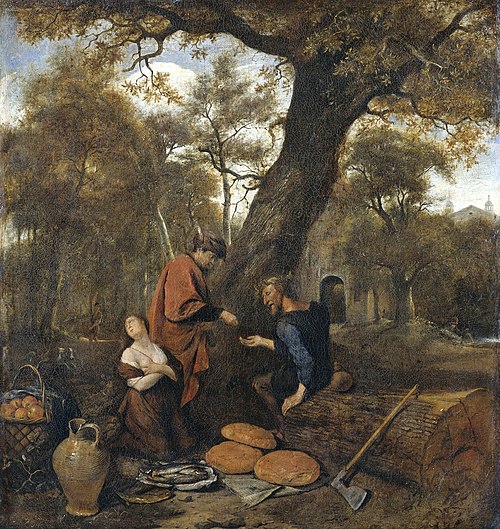 Erysichthon selling his daughter, 1650, Jan Steen