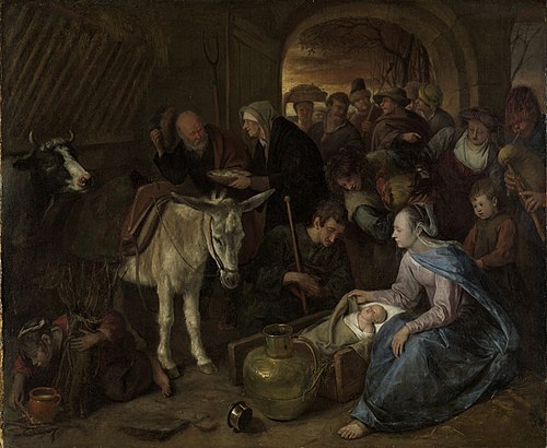 L'Adoration des bergers, 1659, Jan Steen