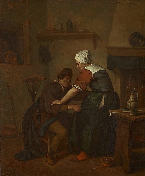 Interior with Figures, 1650, Jan Steen