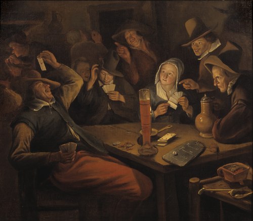 Ace of Hearts, , Jan Steen