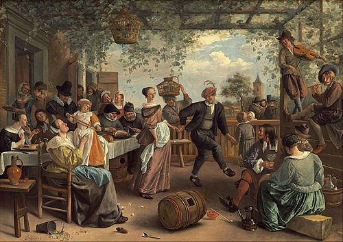 The Dancing Couple, 1663, Jan Steen