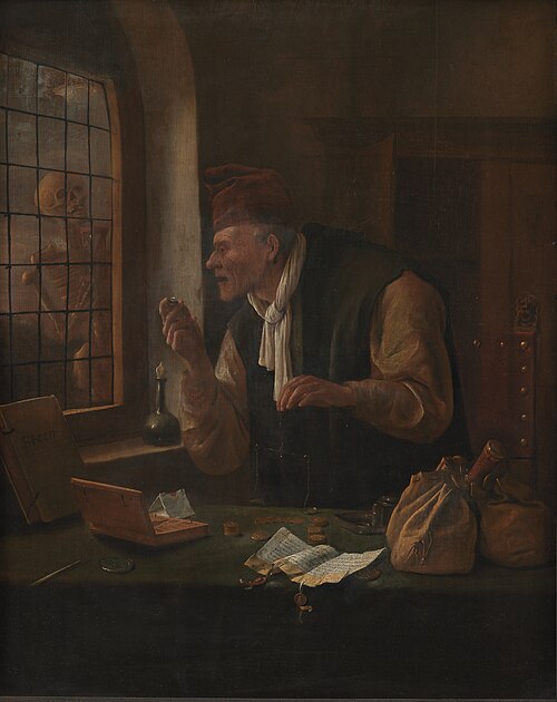L'Avare, 1650, Jan Steen