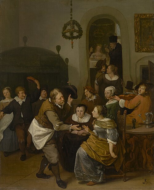 The wedding party, 1660, Jan Steen