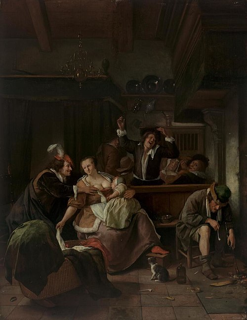 Interior, 1660, Jan Steen