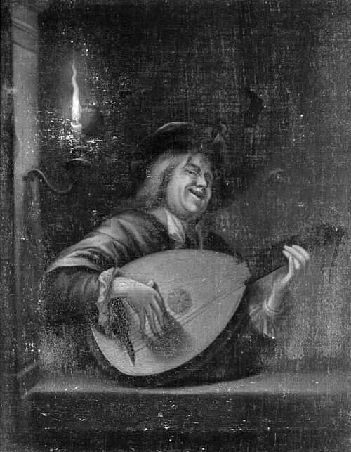 Singer with a Guitar, 1660, Jan Steen