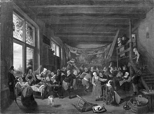 Peasants' Wedding, 1659, Jan Steen