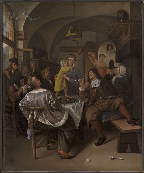Merry Company, 1663, Jan Steen
