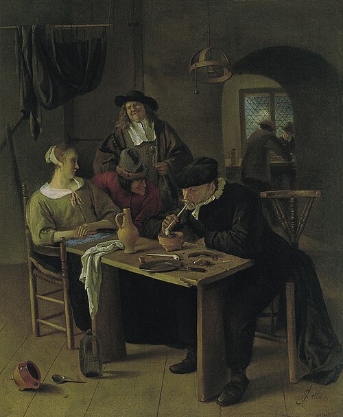 Tavern Scene, 1663, Jan Steen