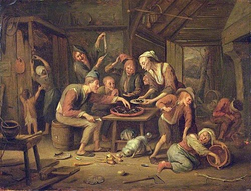 The Lean Kitchen, 1650, Jan Steen