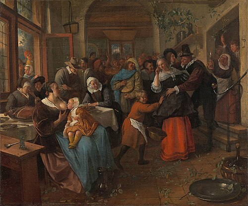 A Village Wedding, 1670, Jan Steen