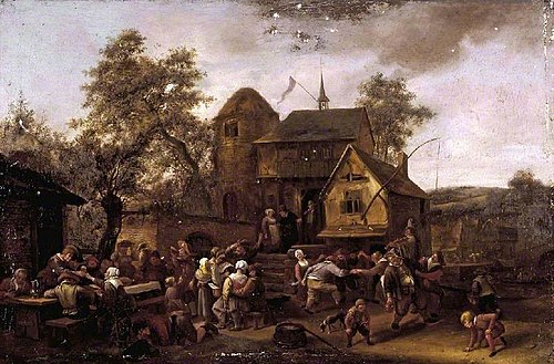 Village Festival, 1650, Jan Steen