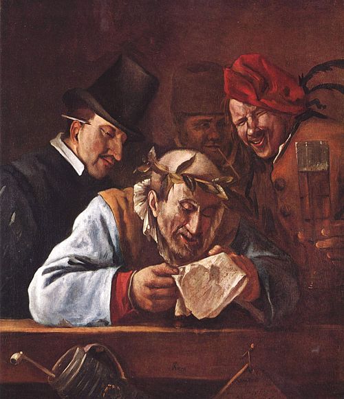 The Rhetoricians, 1660, Jan Steen