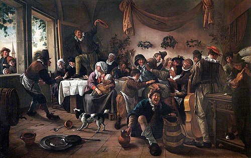 A Wedding Party, 1667, Jan Steen