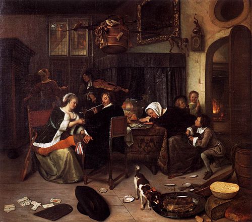 Bad Company, 1663, Jan Steen