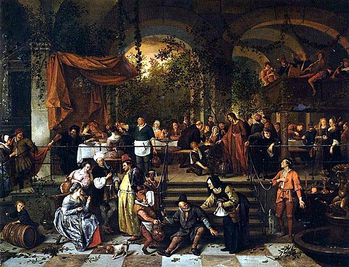 Les Noces de Cana, 1668, Jan Steen