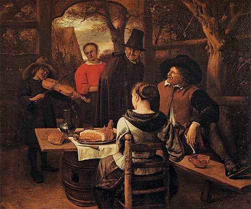 The Young Violin Player, 1660, Jan Steen